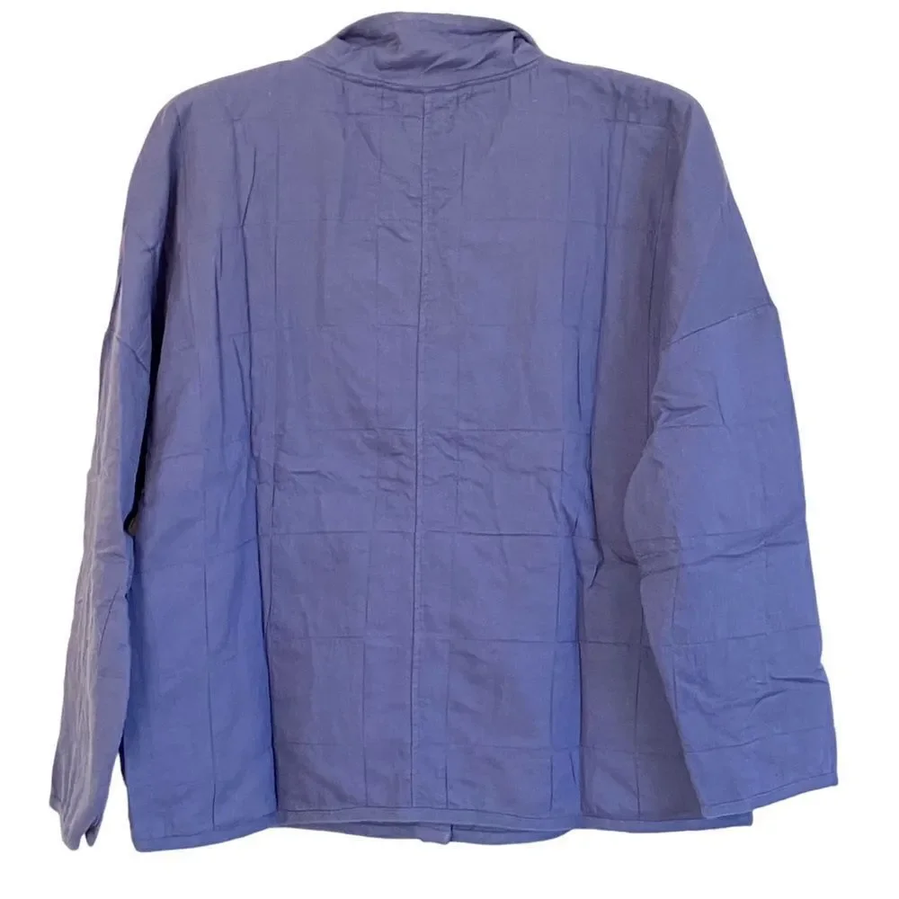 Amuse Society Sea Breeze Quilted Embroidered Chore Barn Coat Jacket Sz XXL NWT